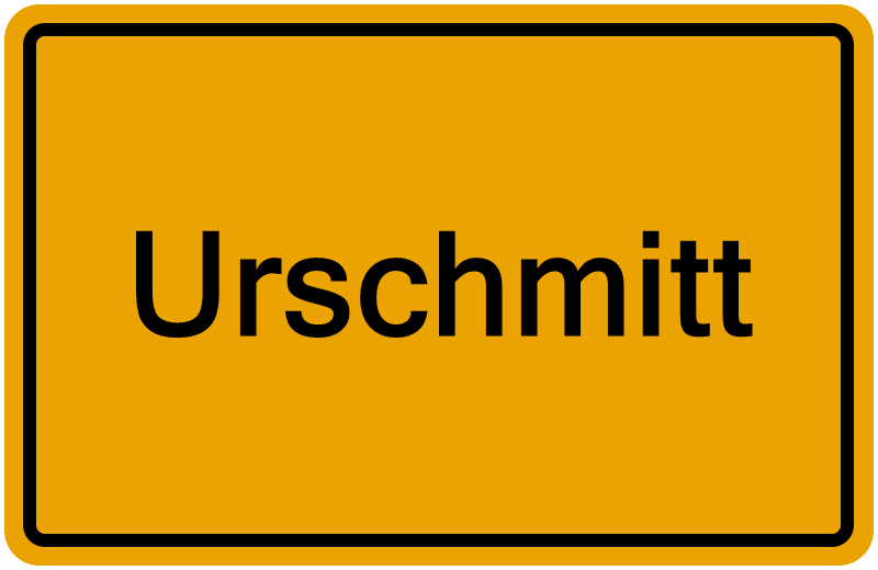 Handelsregisterauszug Urschmitt