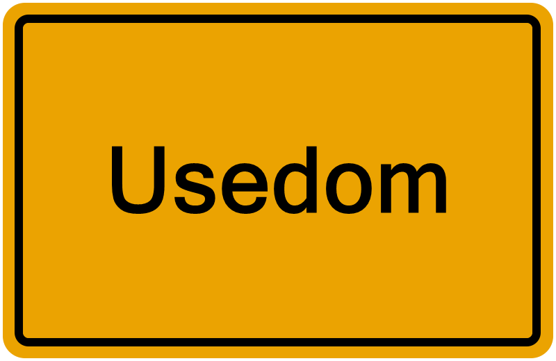 Handelsregisterauszug Usedom