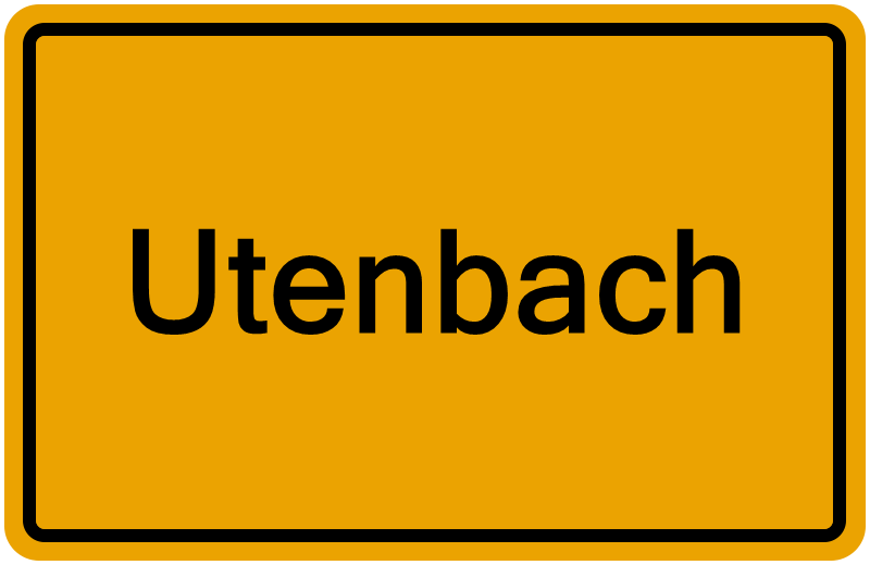 Handelsregisterauszug Utenbach