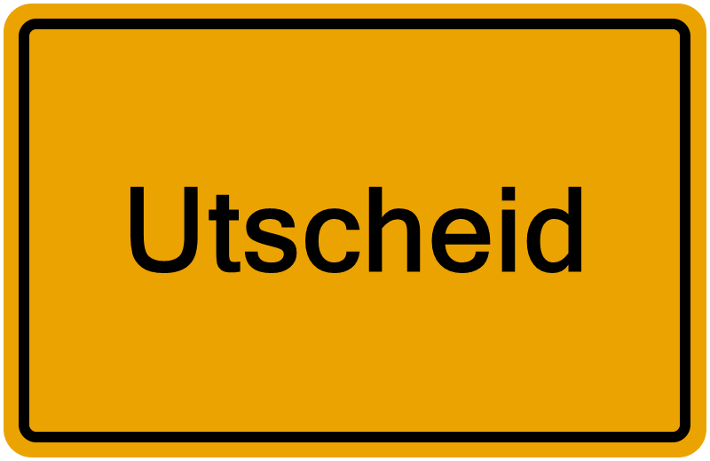 Handelsregisterauszug Utscheid