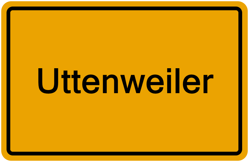 Handelsregisterauszug Uttenweiler
