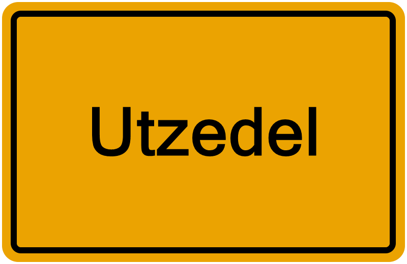 Handelsregisterauszug Utzedel