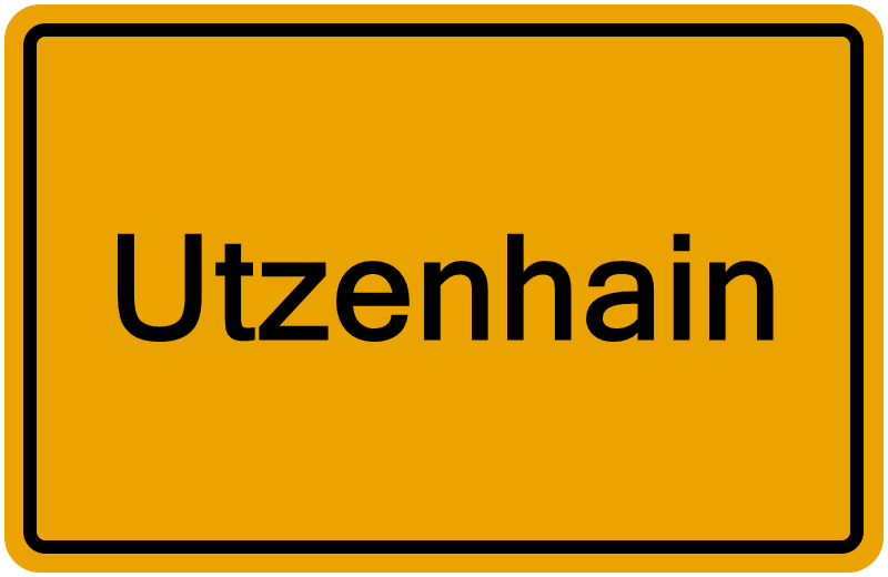 Handelsregisterauszug Utzenhain