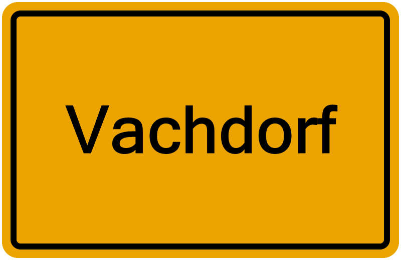 Handelsregisterauszug Vachdorf