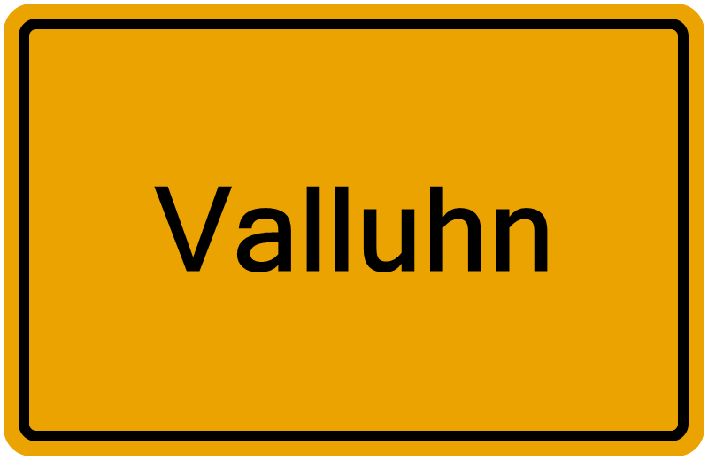 Handelsregisterauszug Valluhn