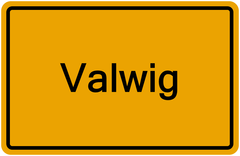 Handelsregisterauszug Valwig