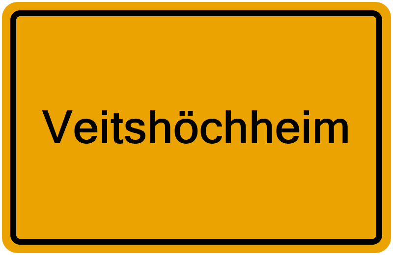 Handelsregisterauszug Veitshöchheim