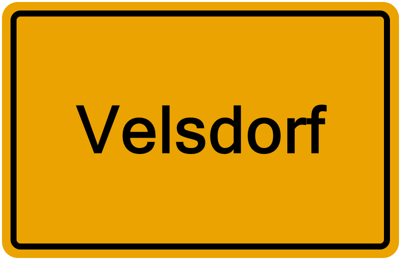 Handelsregisterauszug Velsdorf