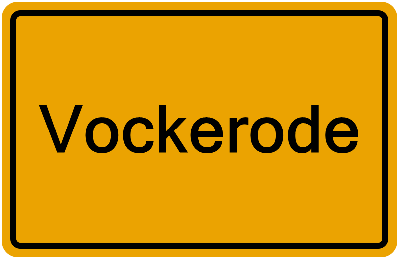 Handelsregisterauszug Vockerode