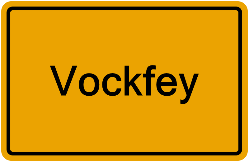 Handelsregisterauszug Vockfey