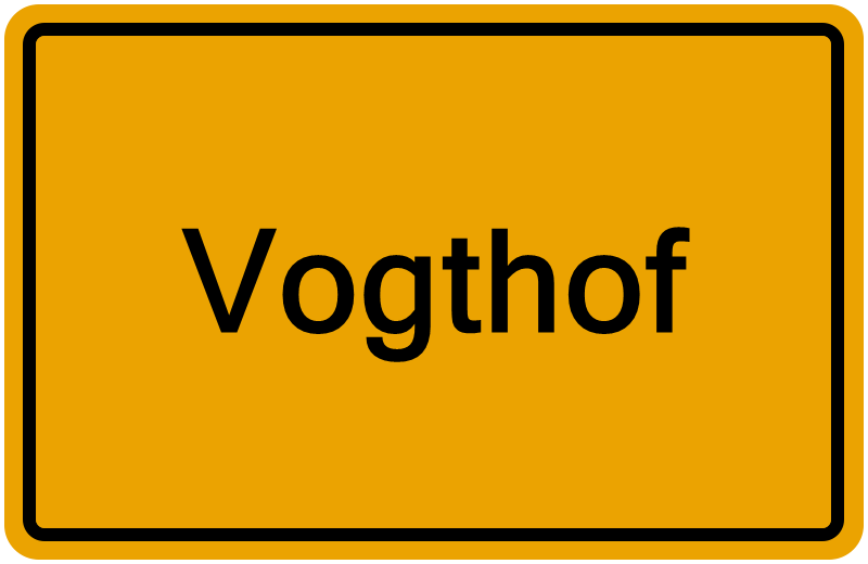 Handelsregisterauszug Vogthof