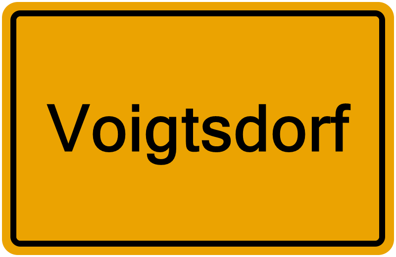 Handelsregisterauszug Voigtsdorf