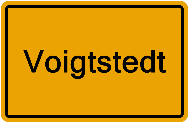 Handelsregisterauszug Voigtstedt