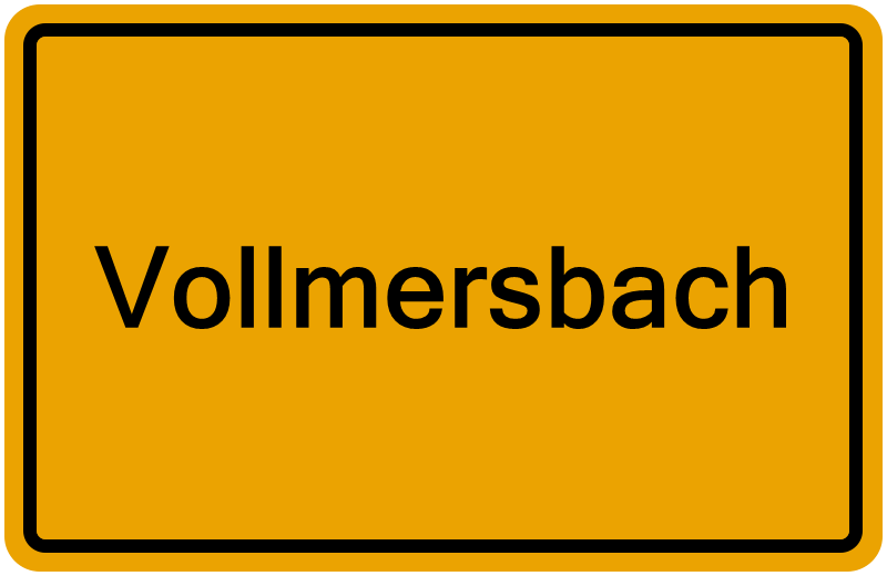 Handelsregisterauszug Vollmersbach