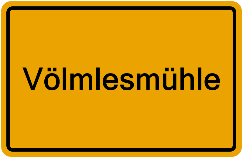 Handelsregisterauszug Völmlesmühle