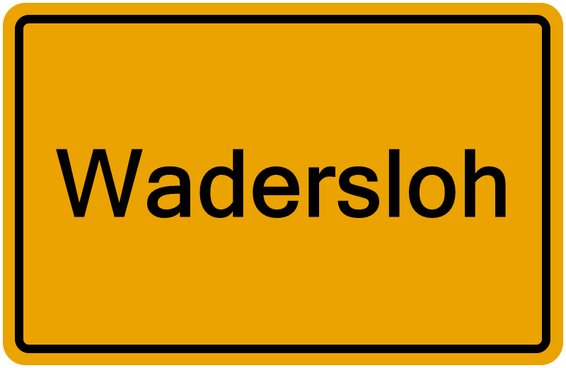 Handelsregisterauszug Wadersloh