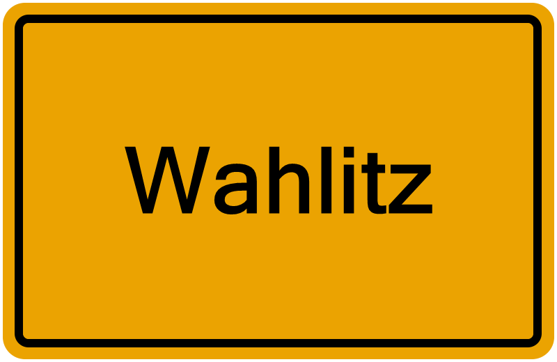 Handelsregisterauszug Wahlitz