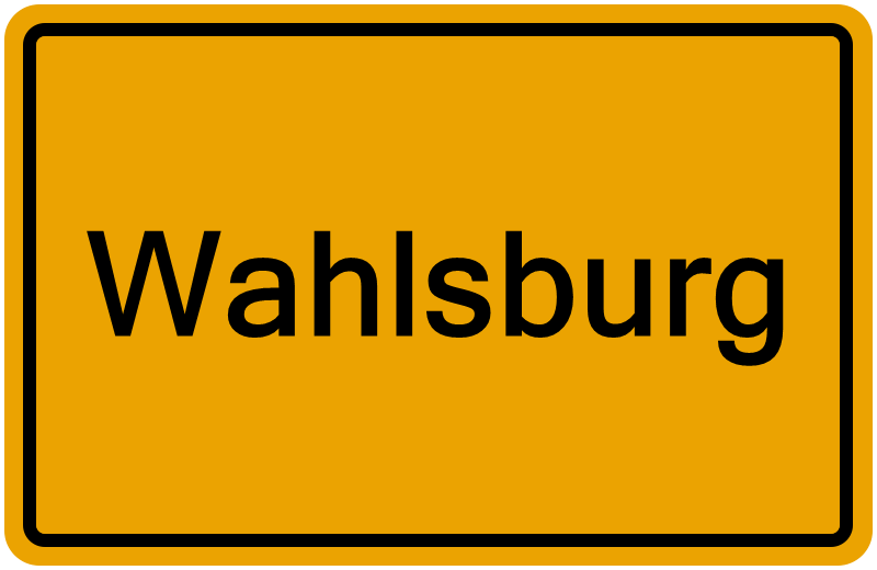 Handelsregisterauszug Wahlsburg