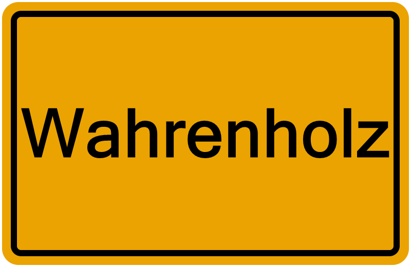 Handelsregisterauszug Wahrenholz