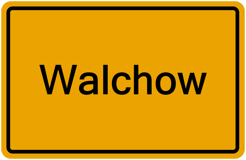 Handelsregisterauszug Walchow