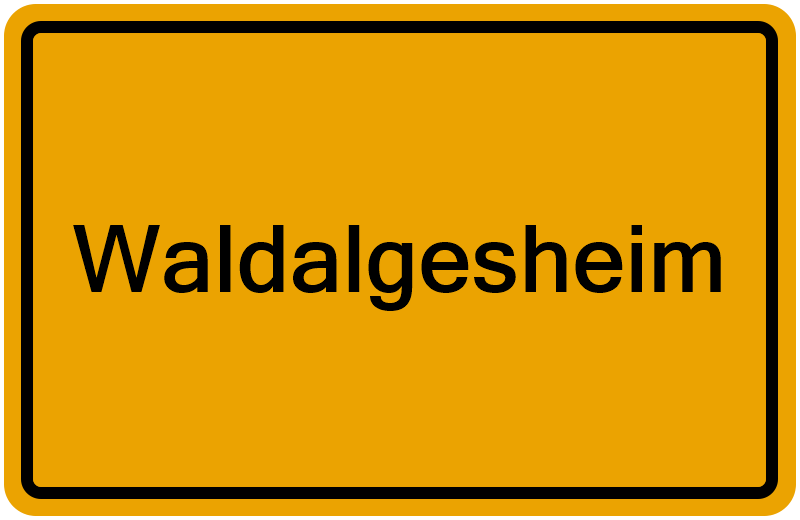 Handelsregisterauszug Waldalgesheim