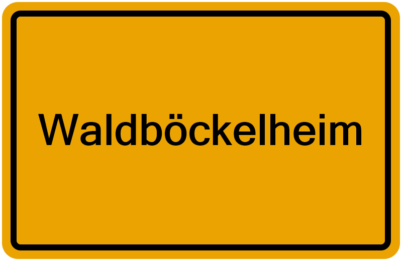 Handelsregisterauszug Waldböckelheim