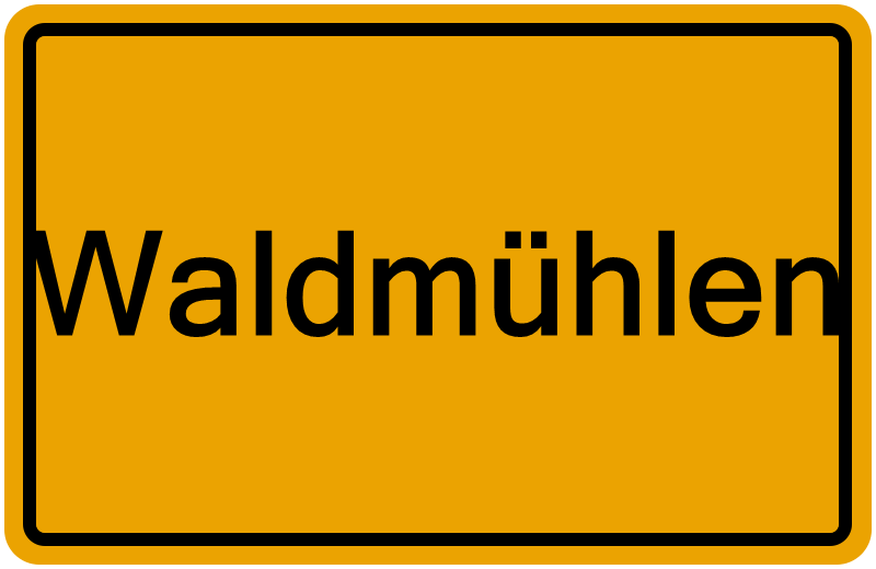 Handelsregisterauszug Waldmühlen