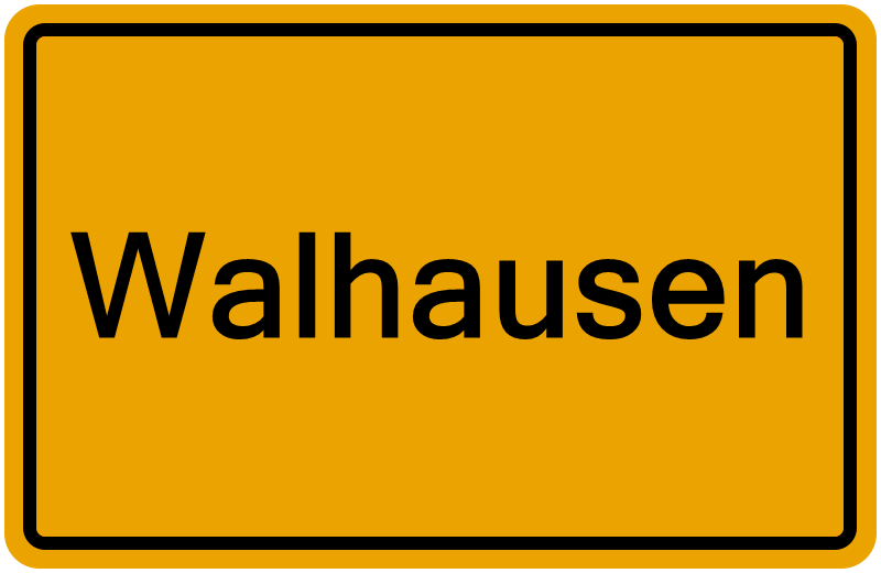 Handelsregisterauszug Walhausen