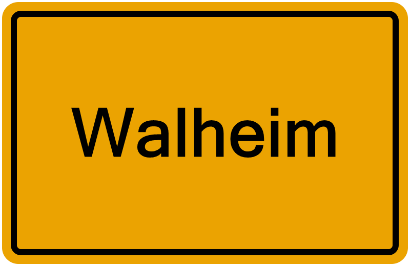 Handelsregisterauszug Walheim