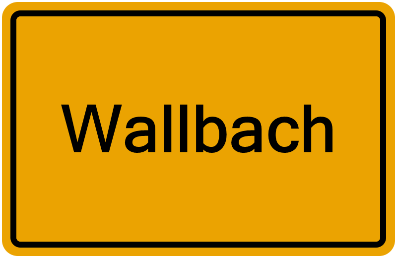 Handelsregisterauszug Wallbach