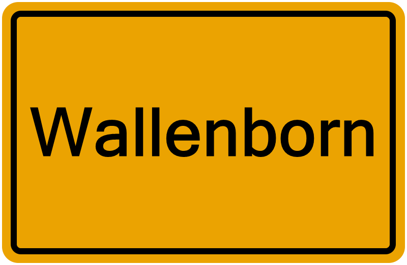 Handelsregisterauszug Wallenborn