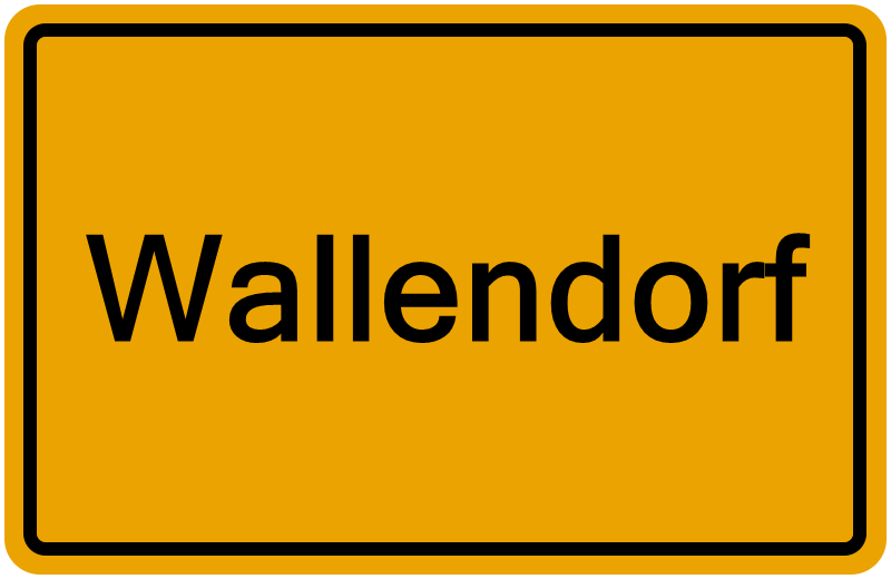 Handelsregisterauszug Wallendorf