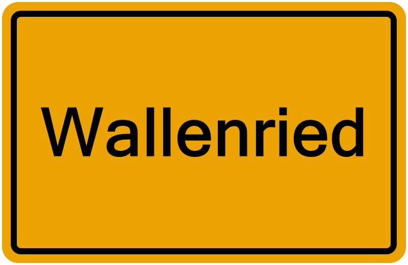 Handelsregisterauszug Wallenried