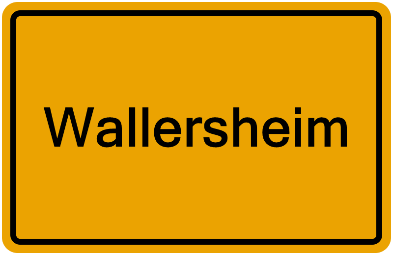 Handelsregisterauszug Wallersheim