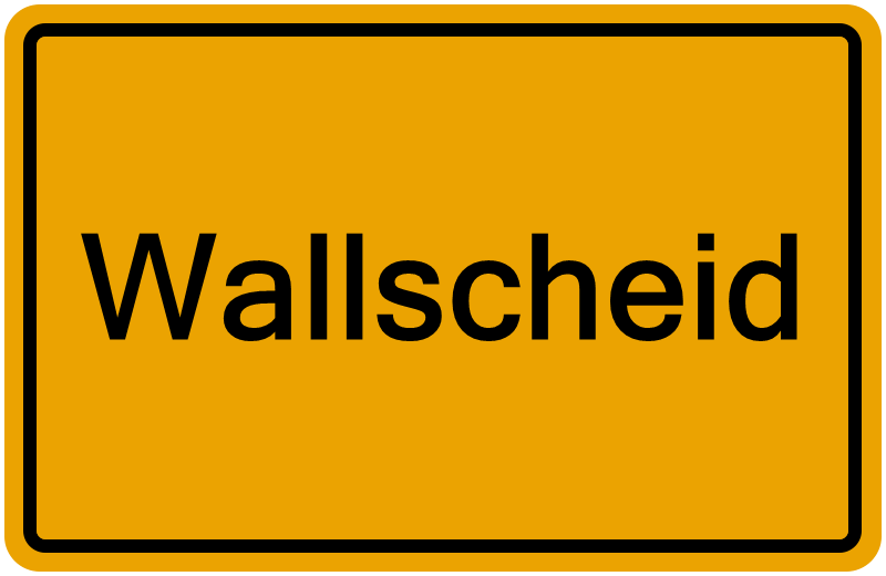 Handelsregisterauszug Wallscheid