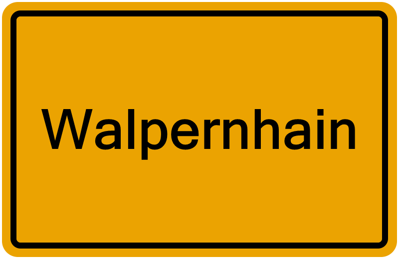 Handelsregisterauszug Walpernhain