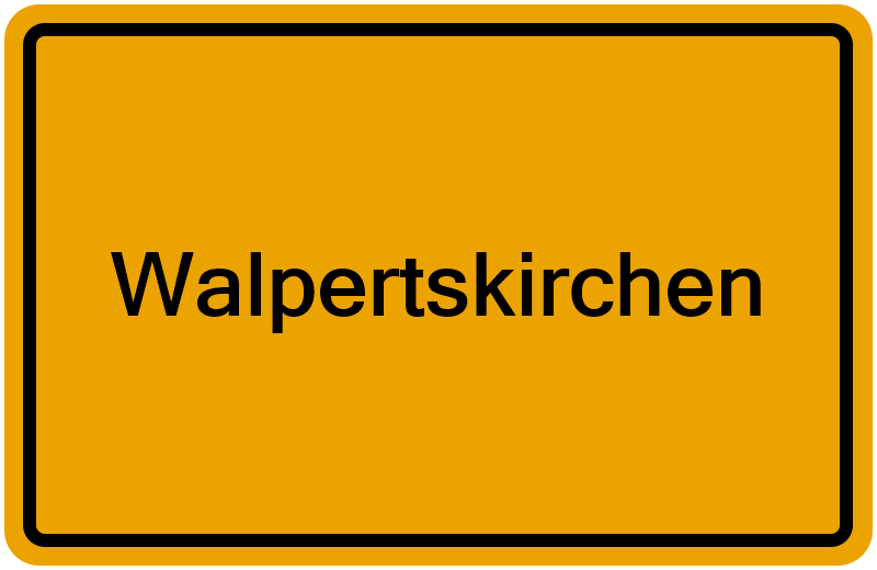Handelsregisterauszug Walpertskirchen