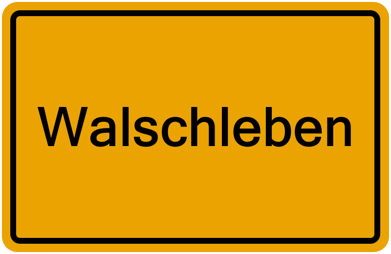 Handelsregisterauszug Walschleben