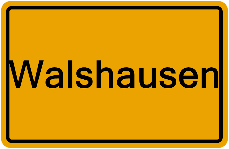 Handelsregisterauszug Walshausen
