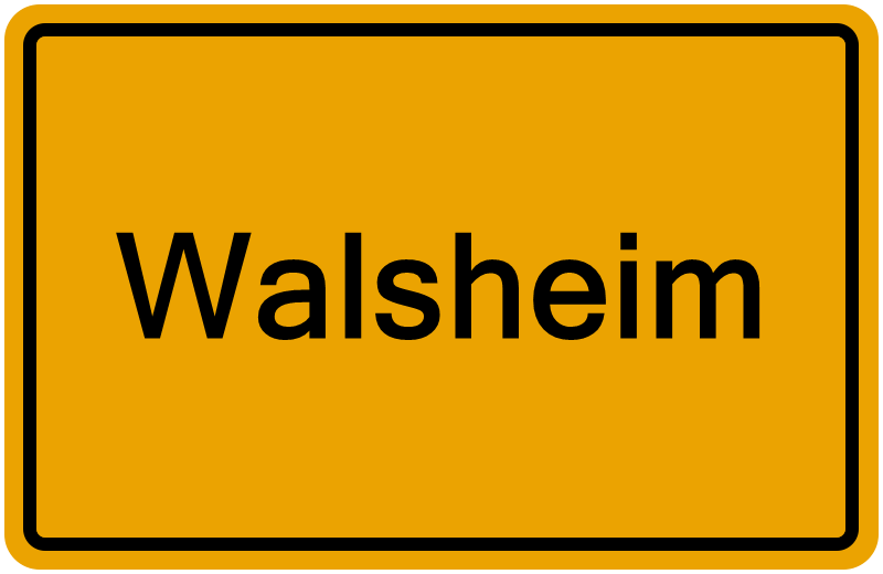 Handelsregisterauszug Walsheim