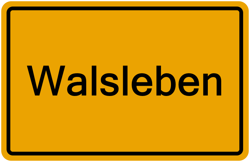 Handelsregisterauszug Walsleben