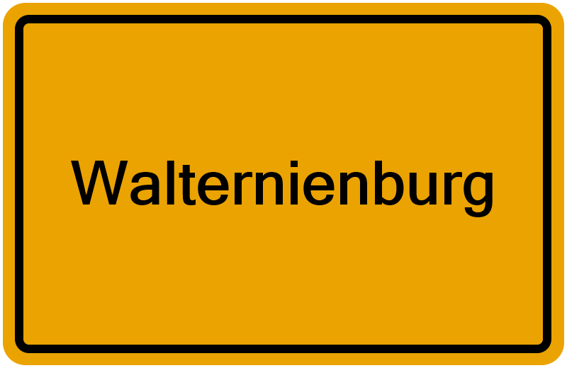 Handelsregisterauszug Walternienburg