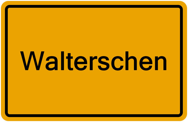 Handelsregisterauszug Walterschen