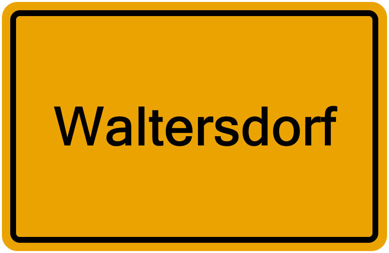 Handelsregisterauszug Waltersdorf
