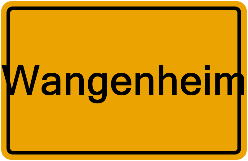Handelsregisterauszug Wangenheim