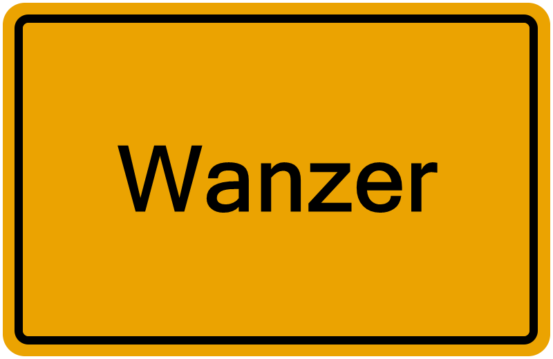 Handelsregisterauszug Wanzer