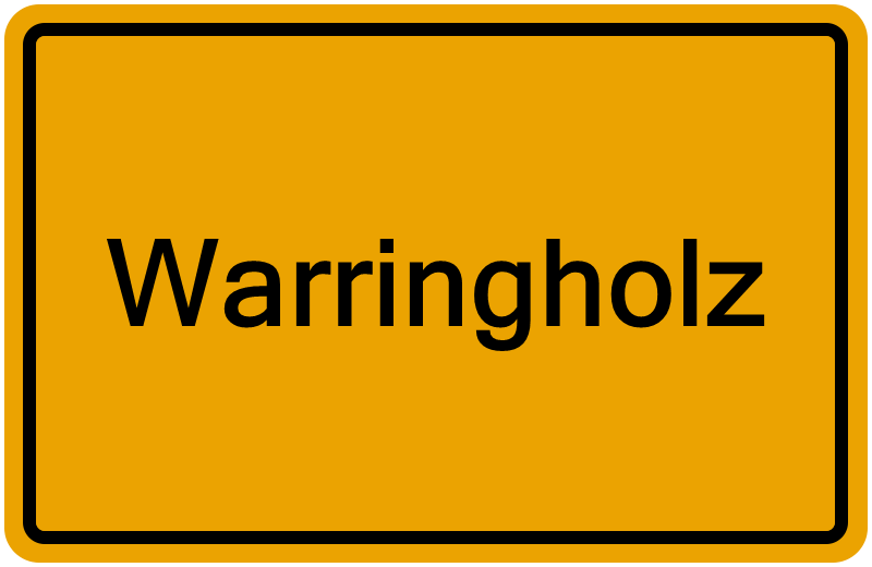 Handelsregisterauszug Warringholz