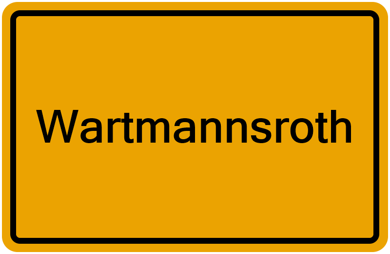 Handelsregisterauszug Wartmannsroth