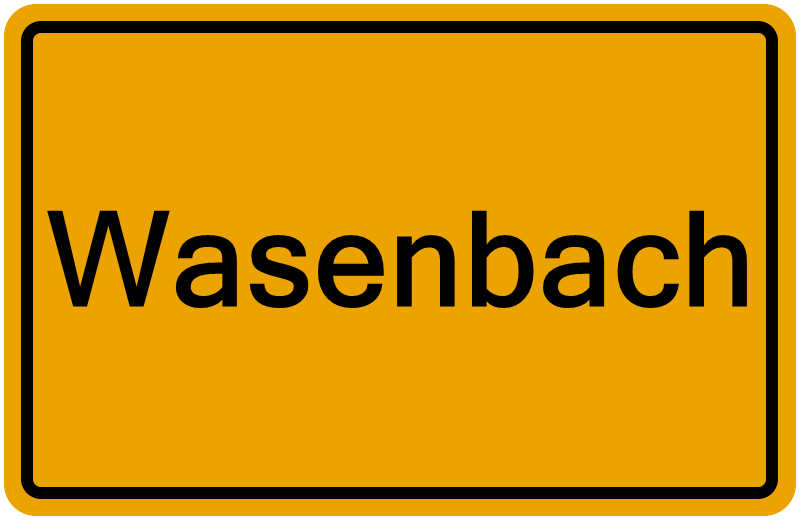 Handelsregisterauszug Wasenbach