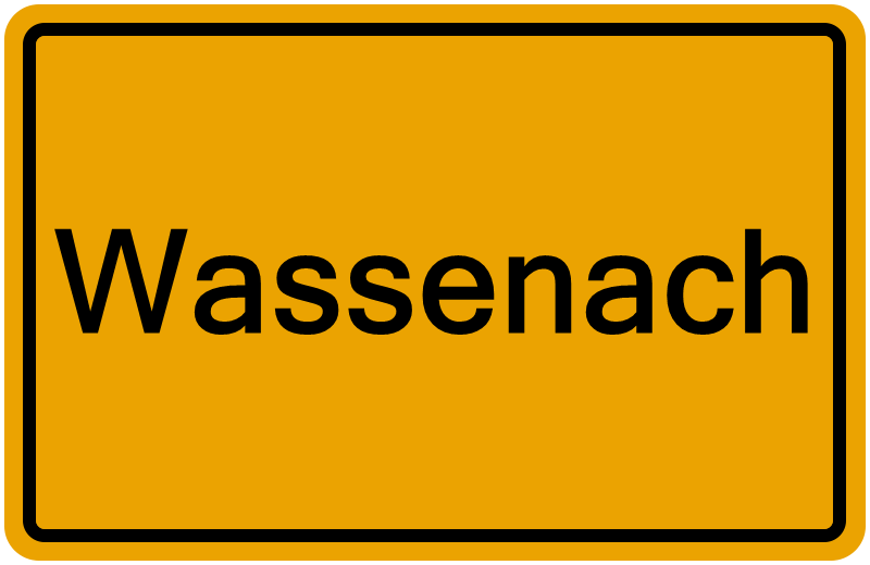 Handelsregisterauszug Wassenach